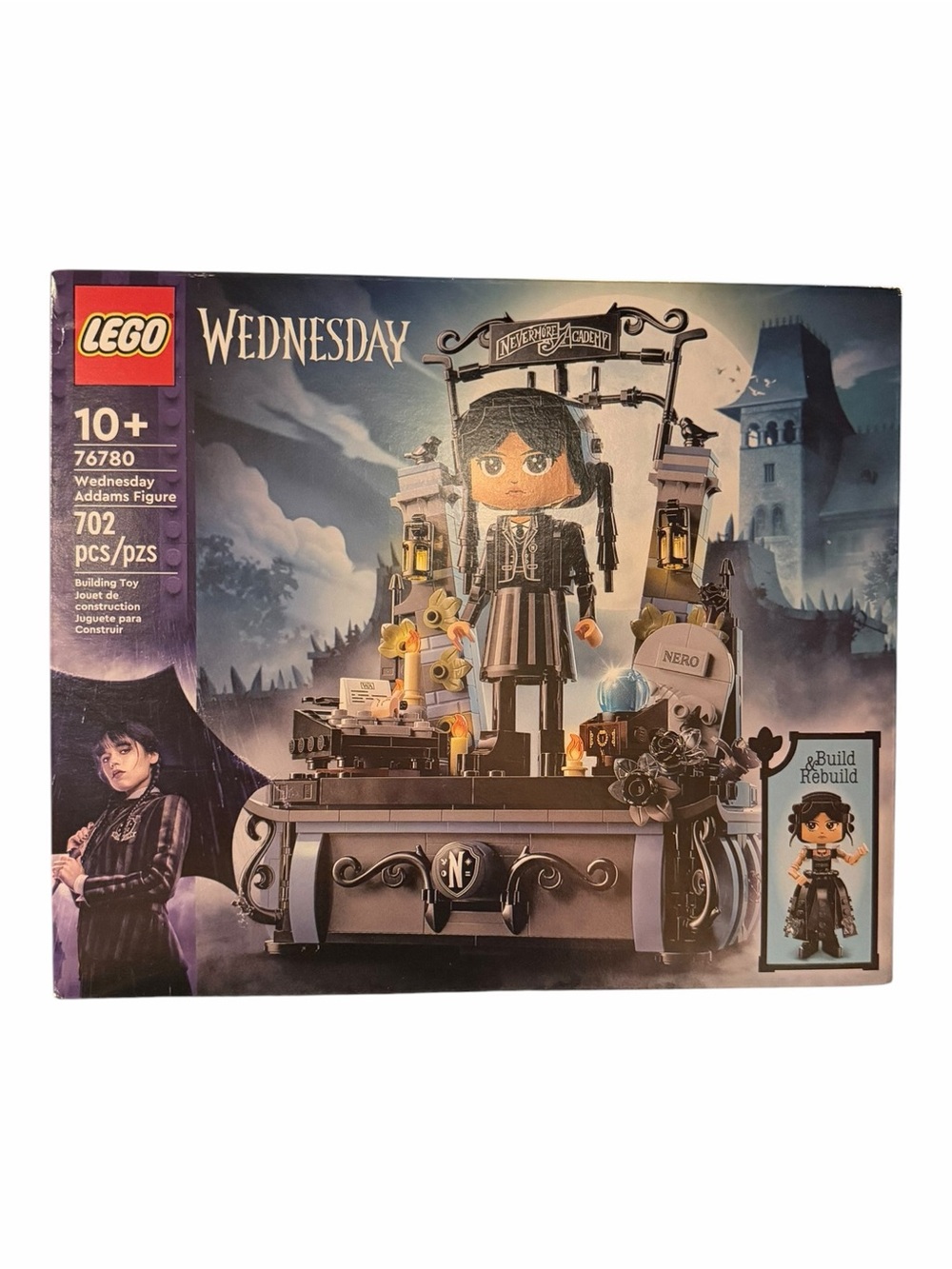 LEGO Wednesday Addams Figure Building Block Set 76780 NEW Retired